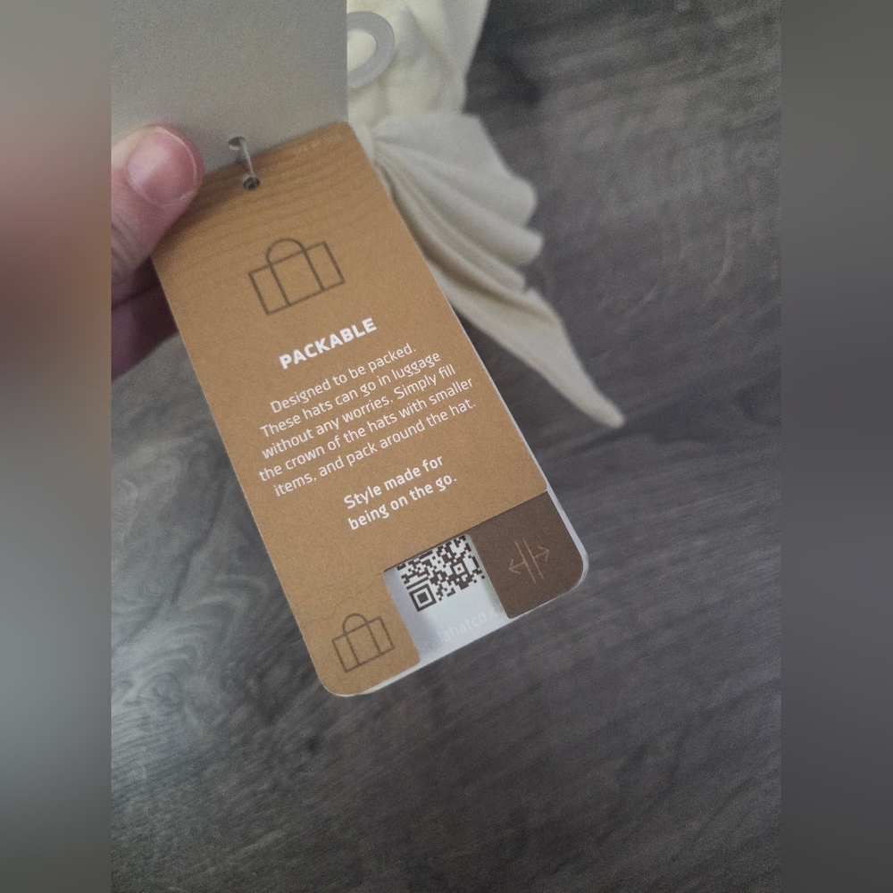 Scala Women's 100% Cotton Visor Hat NWT - Picture 7 of 9